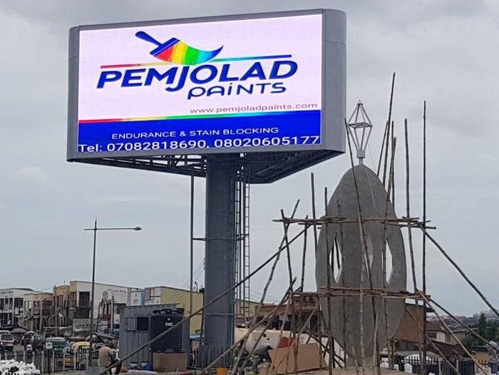 Outdoor LED advertising