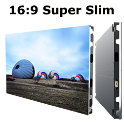 LSP Series Super Slim 600 * 337.5mm Fine Pixel Pitch 16: 9 ရှုထောင့်အချိုး 2K / 4K / 8K LED TV အတွက်ထိရောက်သောဗွီဒီယိုနံရံ။